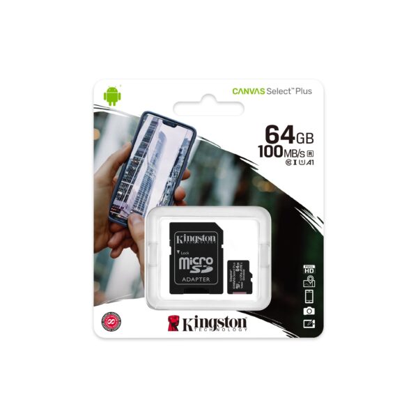 Kingston 64GB SDCS2 Memory Card - Image 2