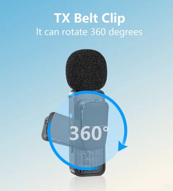 BOYA BY-V1 Wireless Microphone of iPhones - Image 6